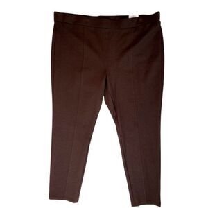 Style & Co Leggings Plus 24W Comfort Waist Brown‎